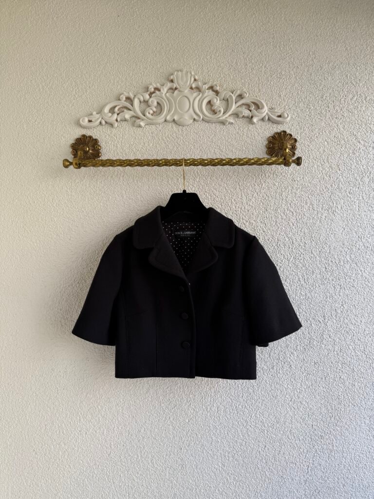 Dolce Gabbana Black Bolero Jacket