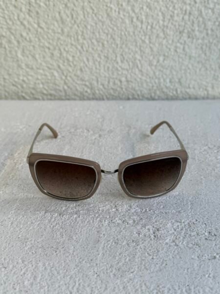 Chanel Beige Gradient Rectangle Sunglasses