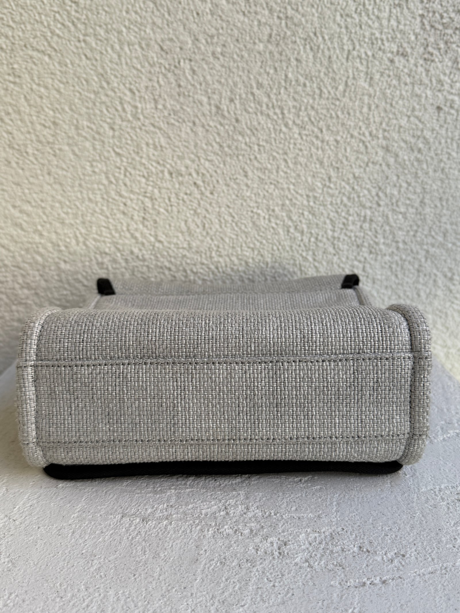 Chanel Woven Straw Raffia Small Deauville Messenger Bag - Görsel 7