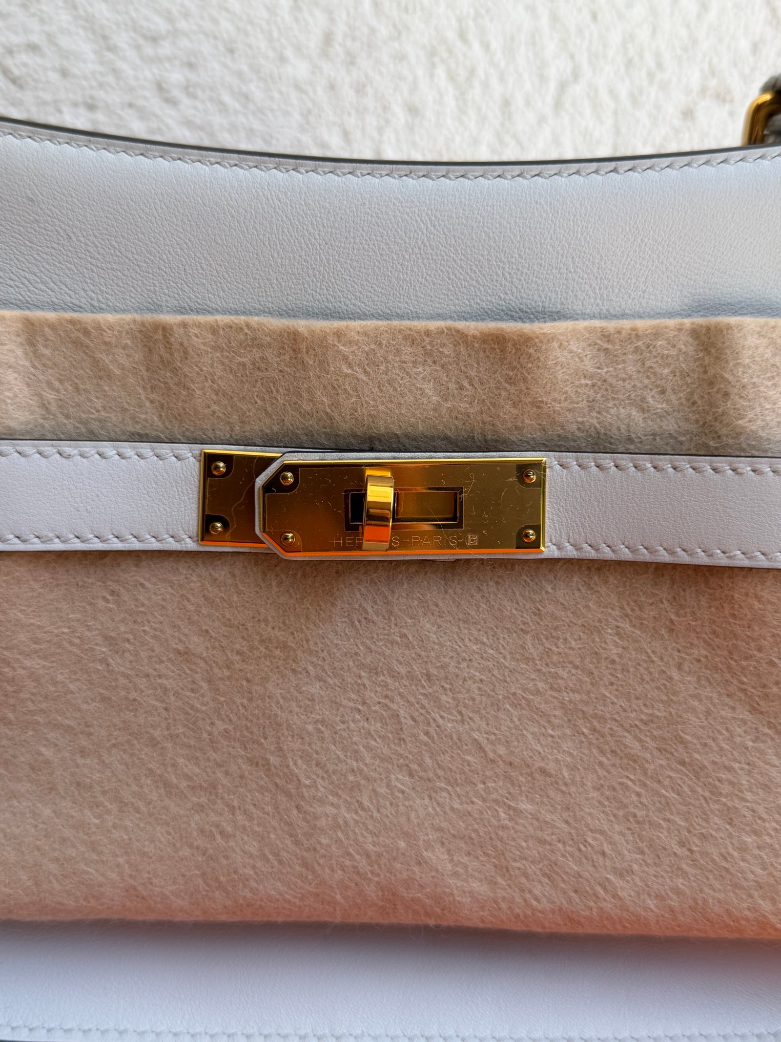 Hermes Mini Jypsiere Gris Platine GH Shoulder Bag - Image 4