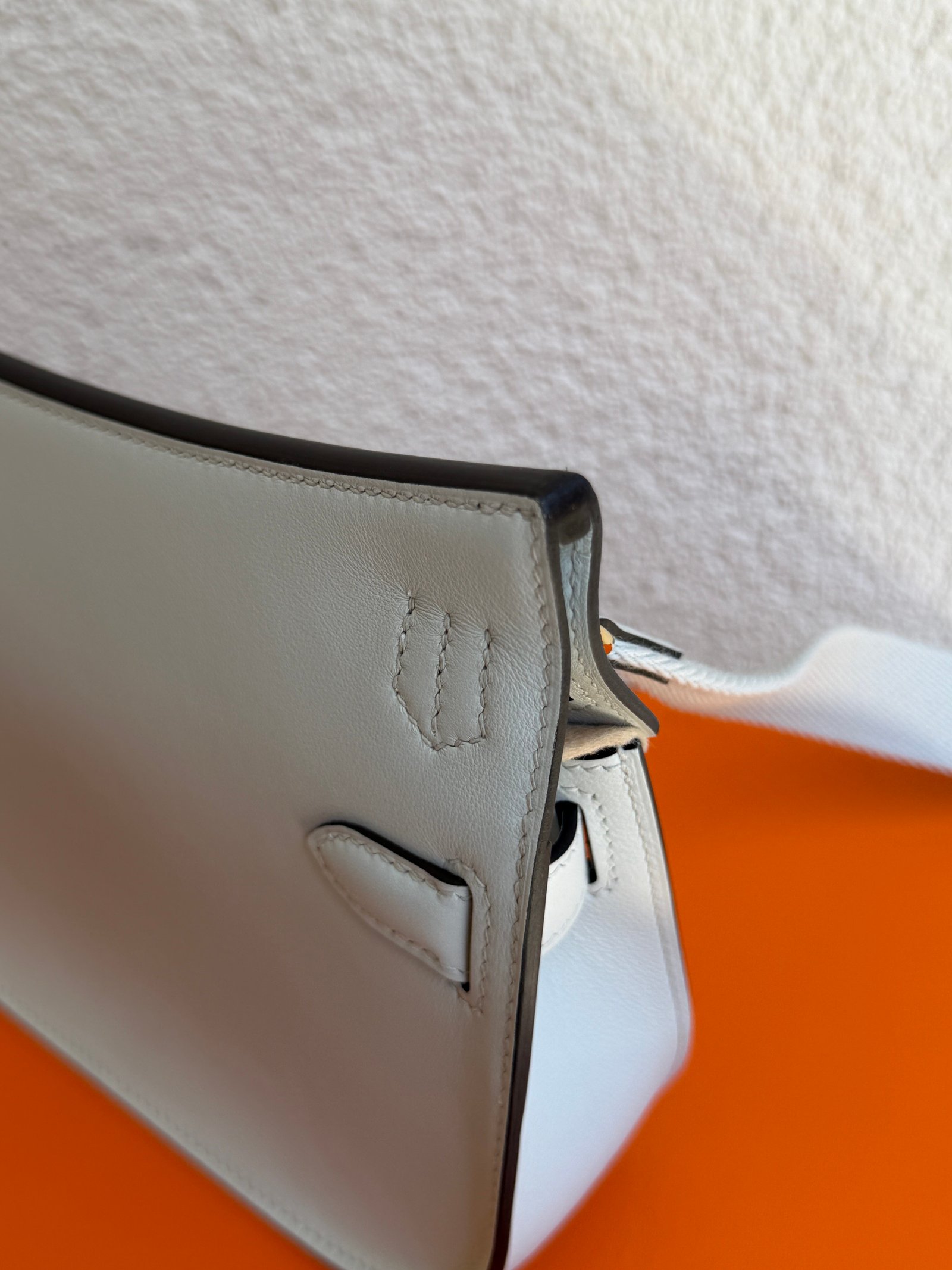 Hermes Mini Jypsiere Gris Platine GH Shoulder Bag - Image 11