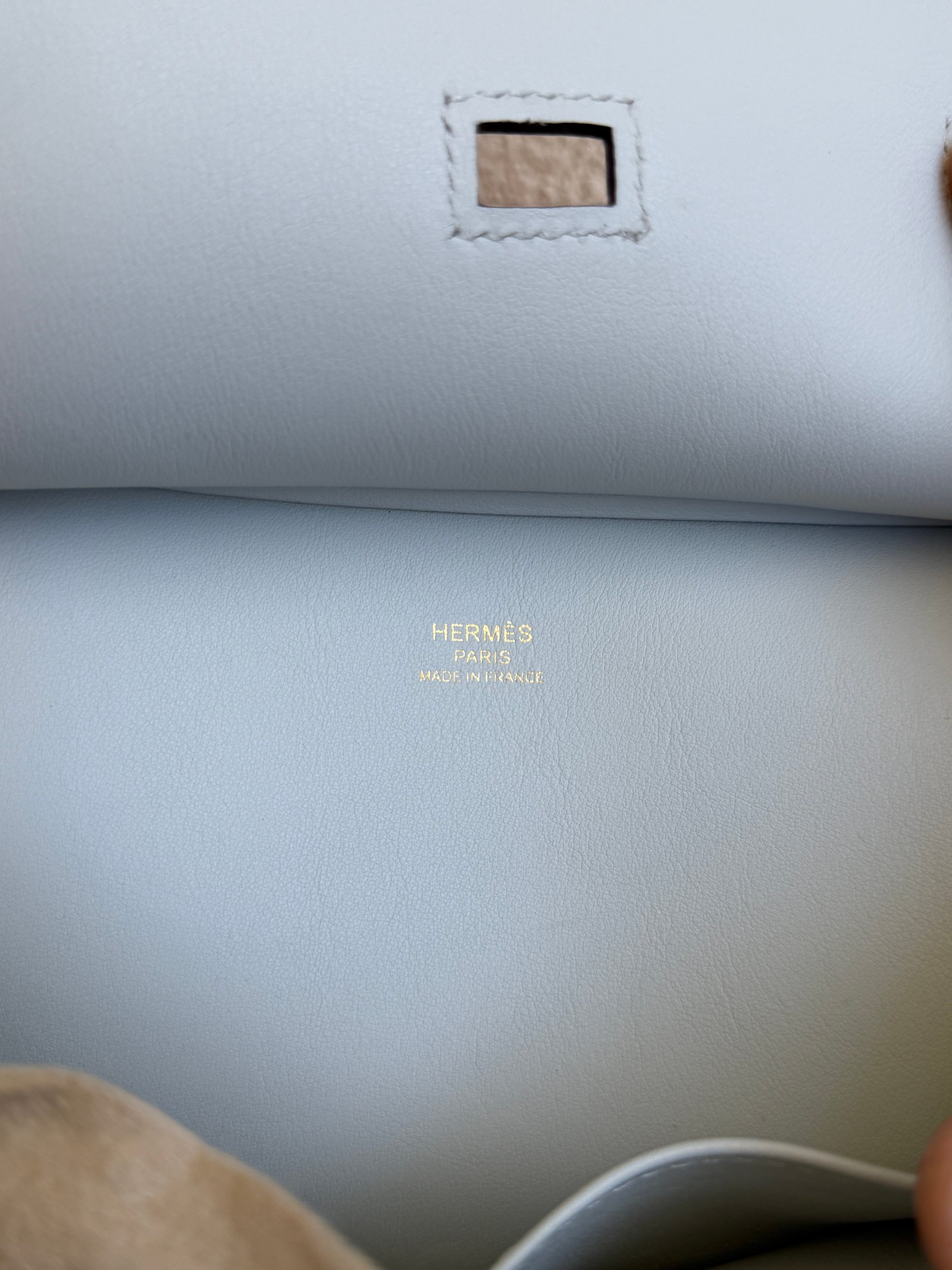 Hermes Mini Jypsiere Gris Platine GH Shoulder Bag - Image 15