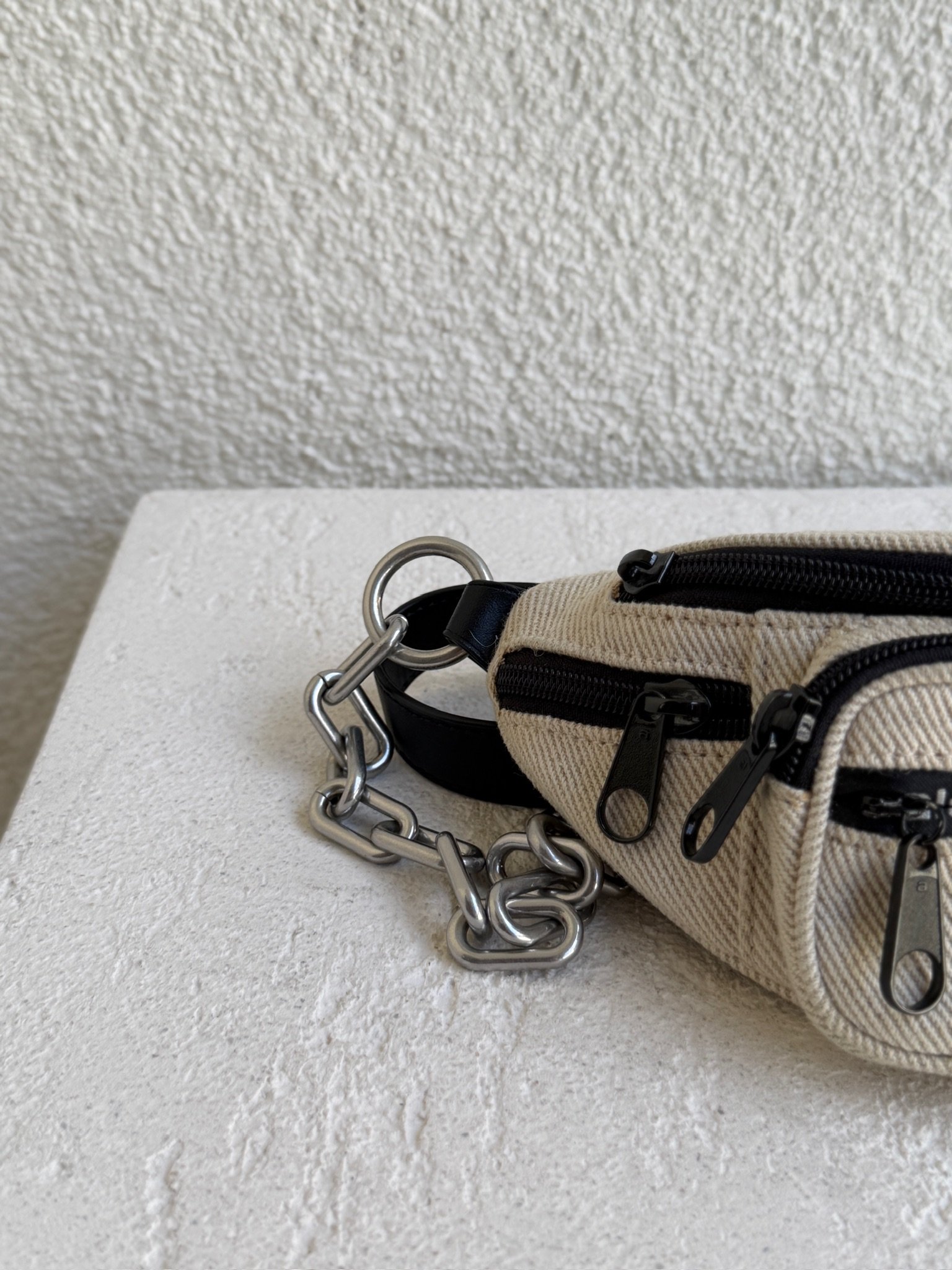 Alexander Wang Textured Canvas Mini Attica Belt Bag - Image 3