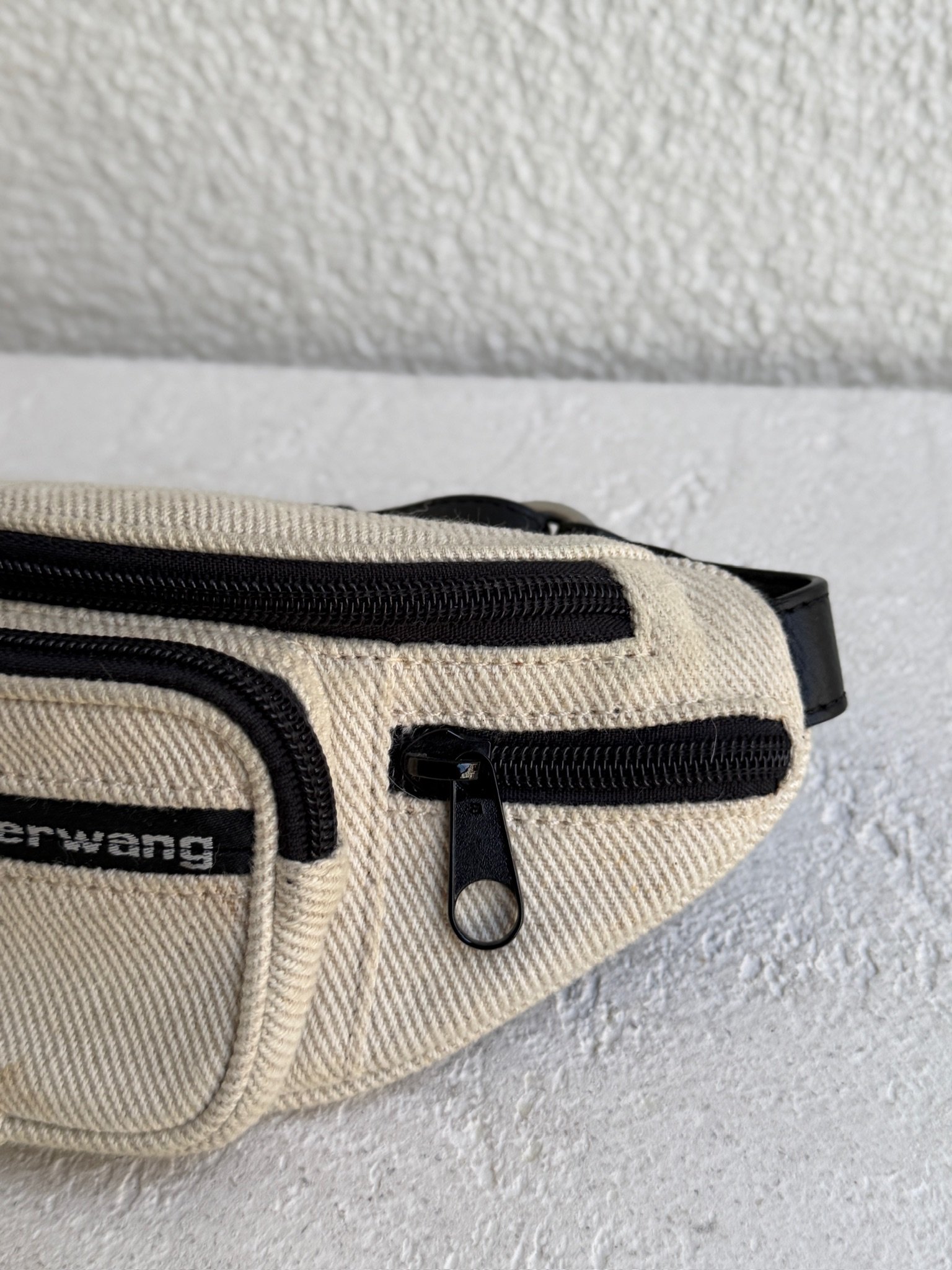Alexander Wang Textured Canvas Mini Attica Belt Bag - Image 6