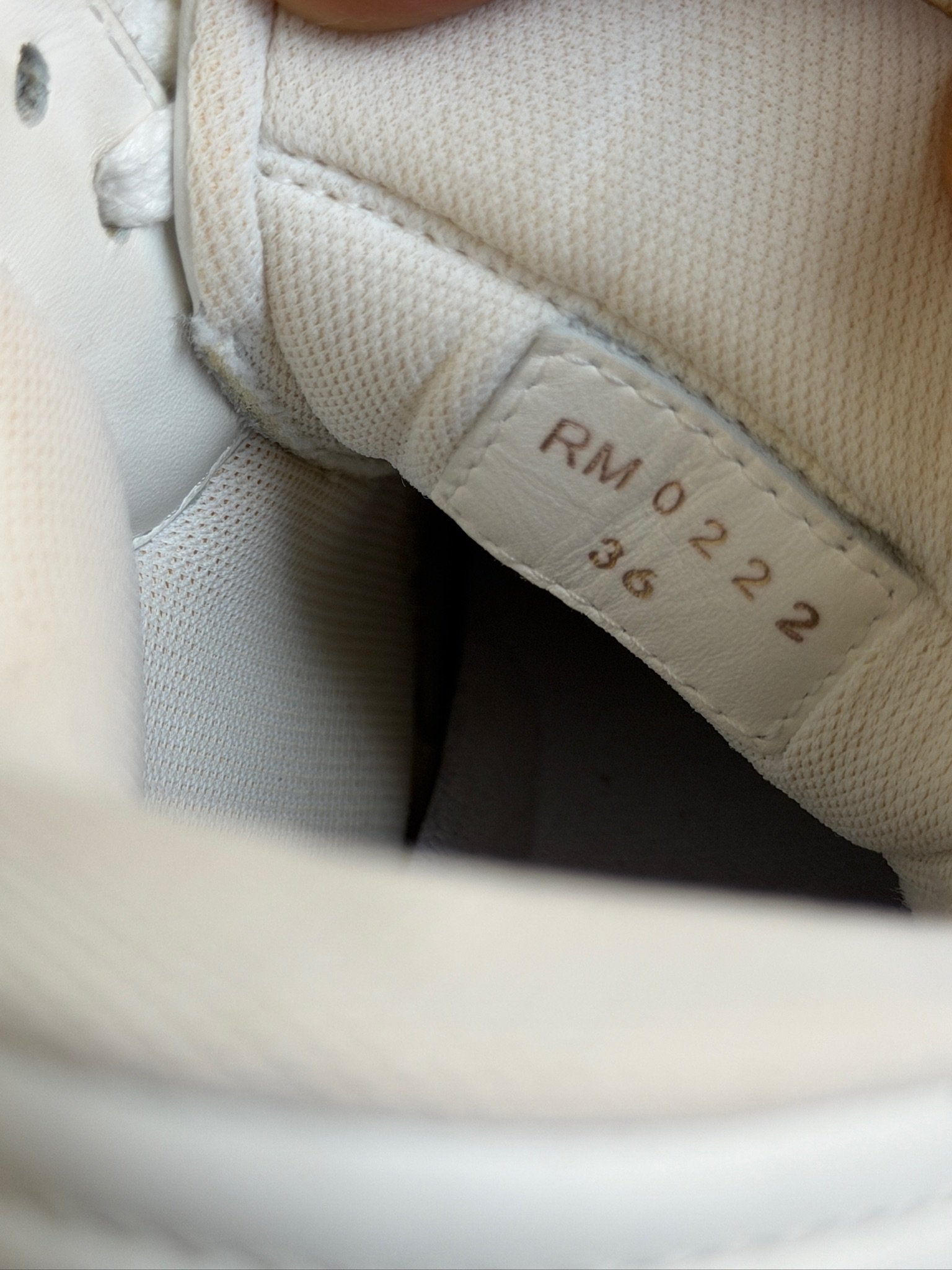 Celine CT-02 High Top Leather Sneakers - Image 8