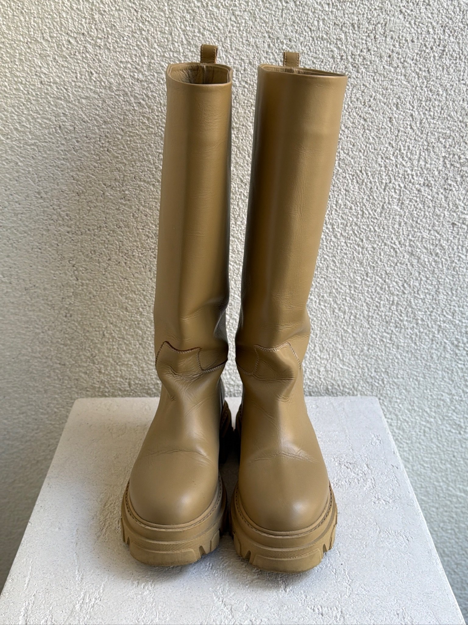 Gia x Pernille Teisbaek Leather Rain Boots - Image 6