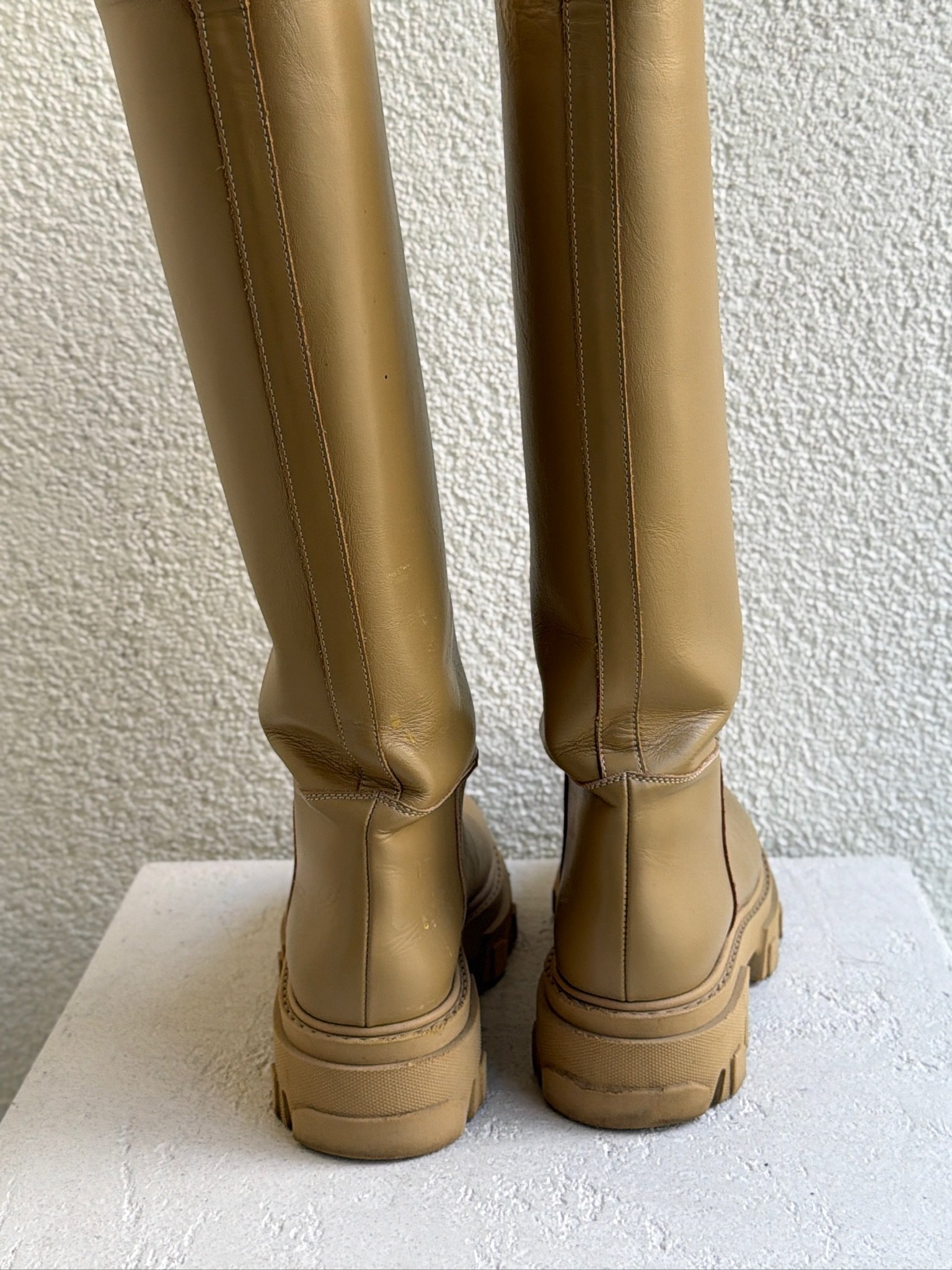 Gia x Pernille Teisbaek Leather Rain Boots - Image 10