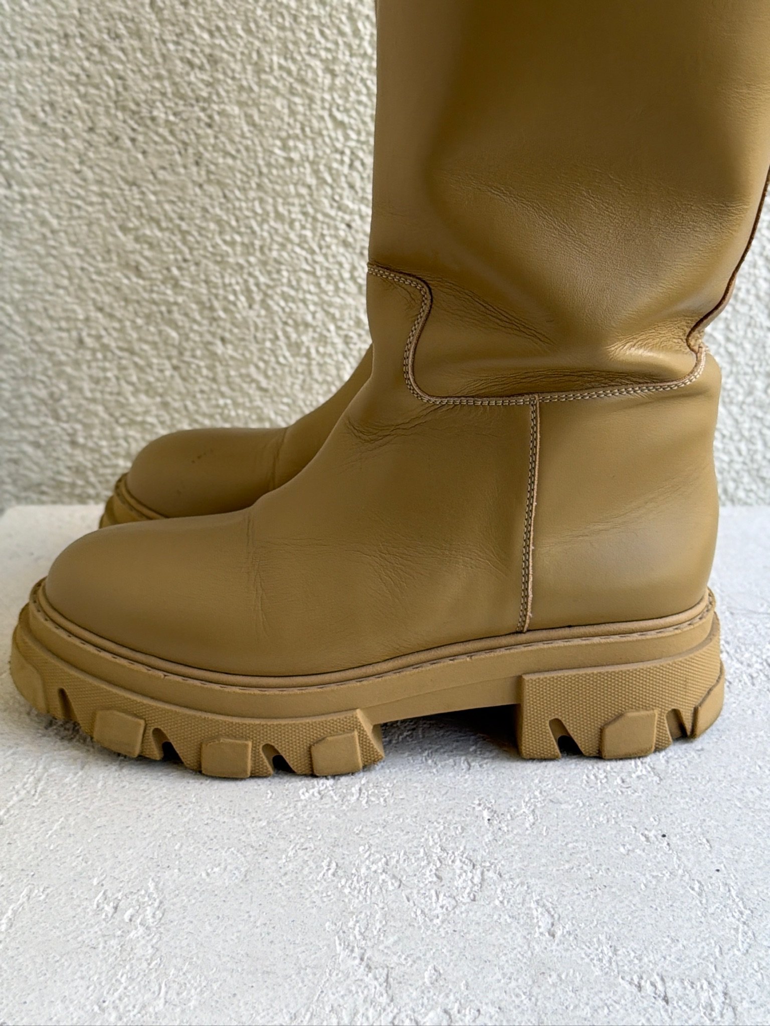 Gia x Pernille Teisbaek Leather Rain Boots - Image 12