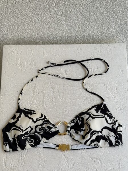 Emilio Pucci Floral Print Bikini Top