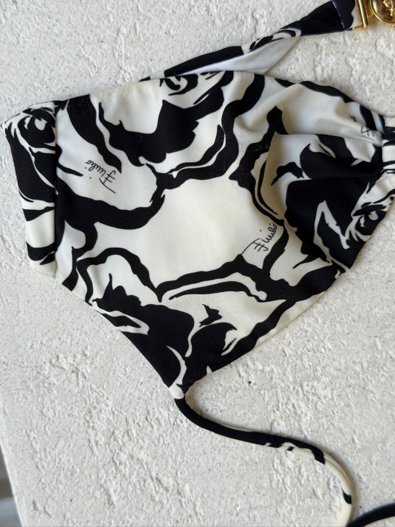 Emilio Pucci Floral Print Bikini Top - Image 4