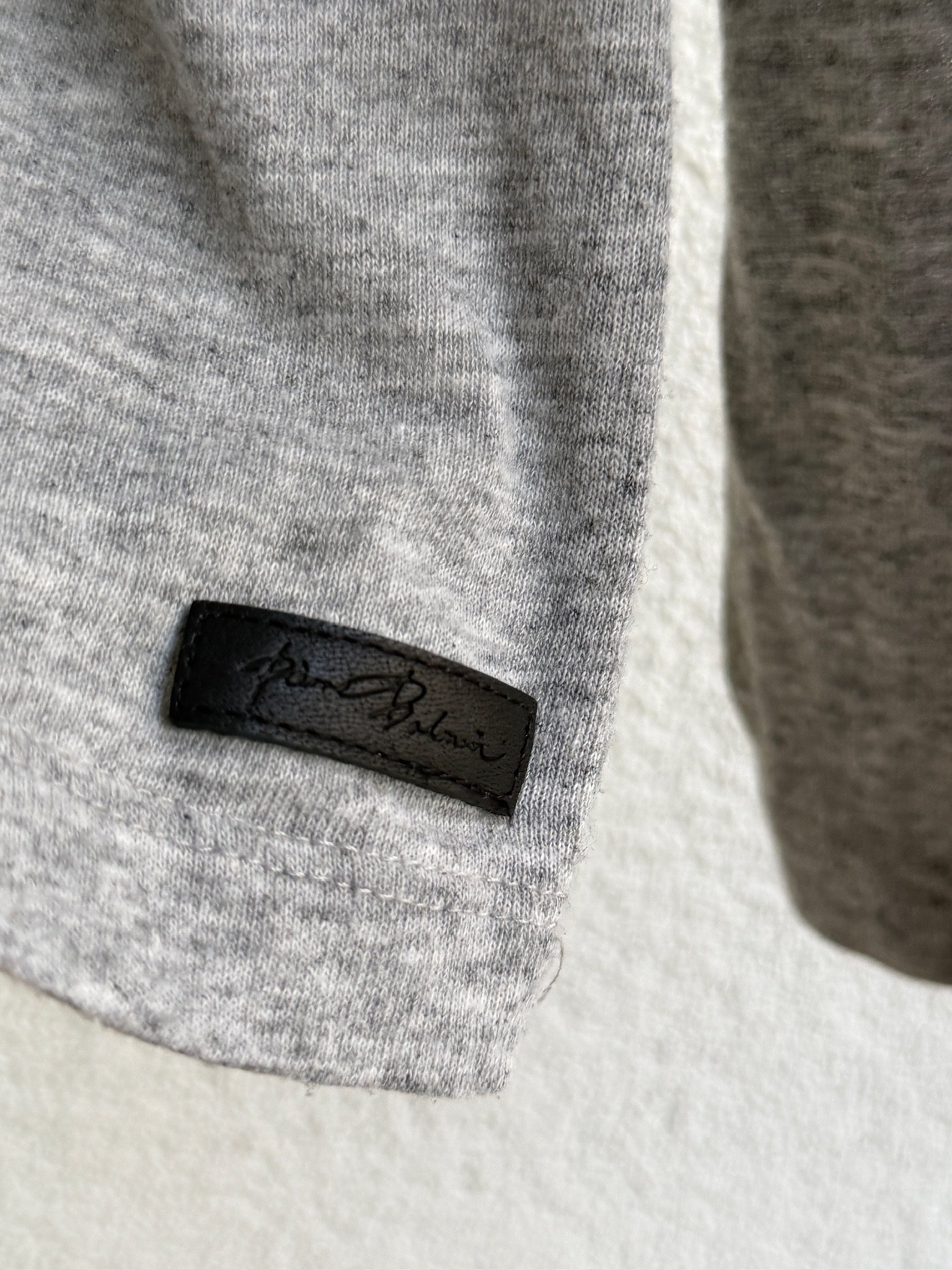 Pierre Balmain Silver Button Front Long Sleeve T-shirt - Image 7