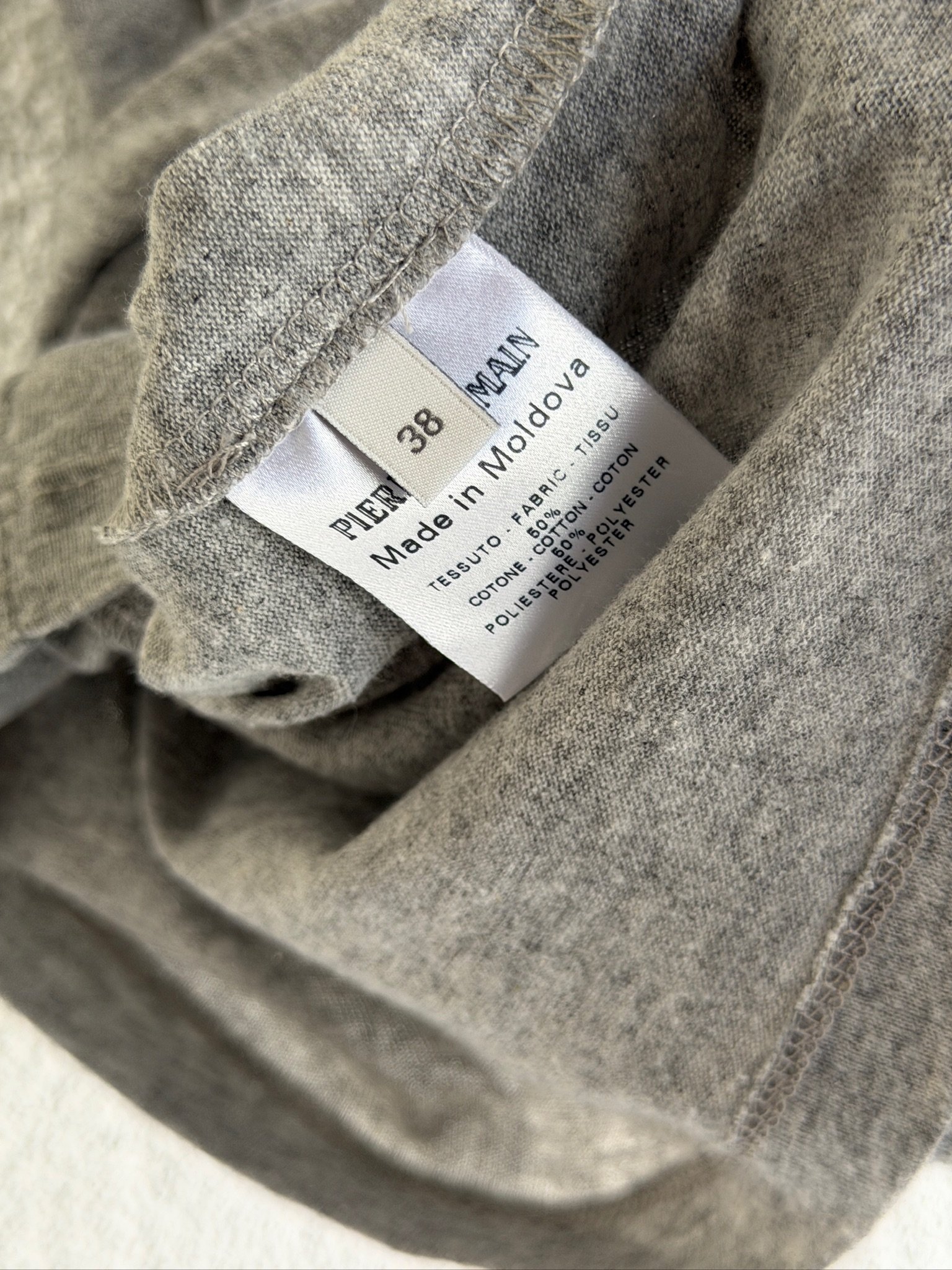 Pierre Balmain Silver Button Front Long Sleeve T-shirt - Image 11