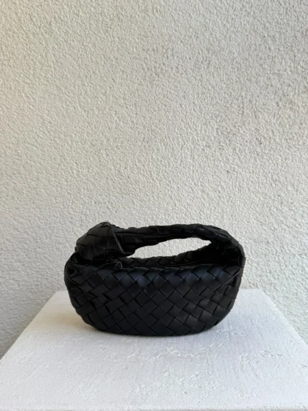 Bottega Veneta Nappa Intrecciato Black Mini Jodie Bag