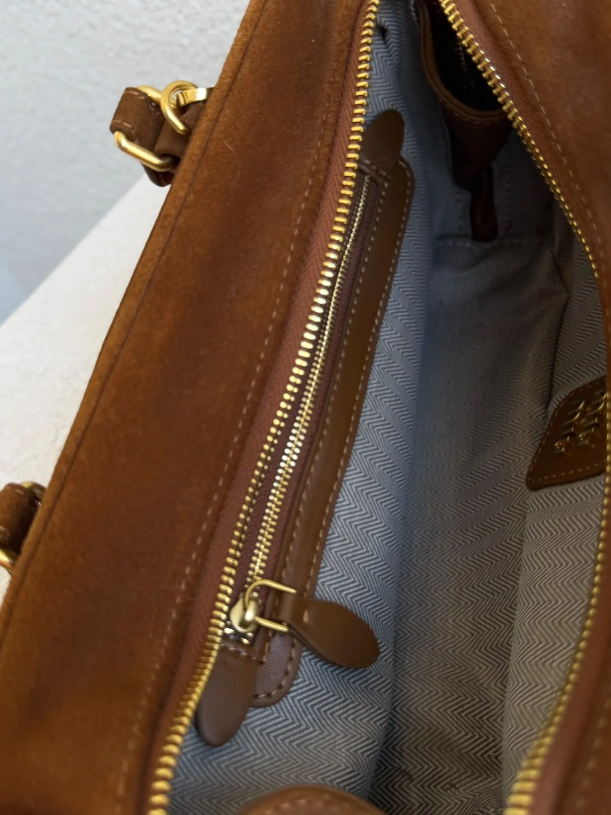Miu Miu Arcadie Süet Tote Çanta
