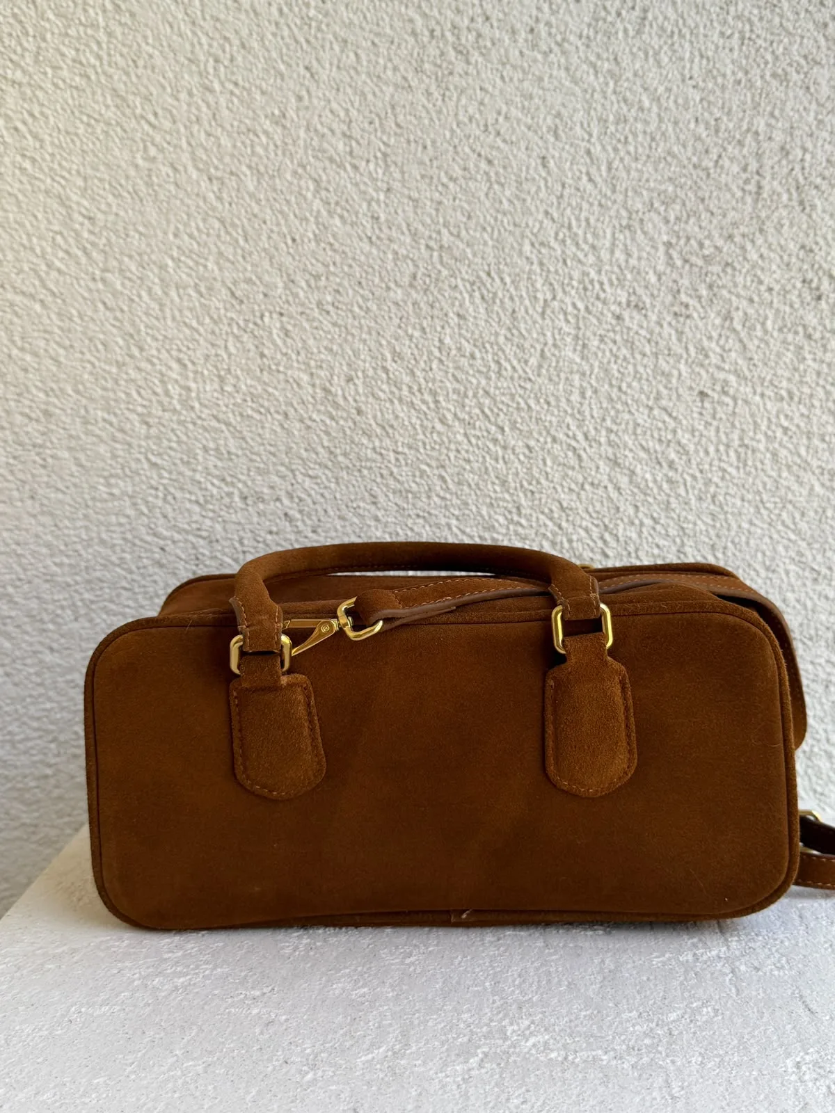 Miu Miu Arcadie Süet Tote Çanta