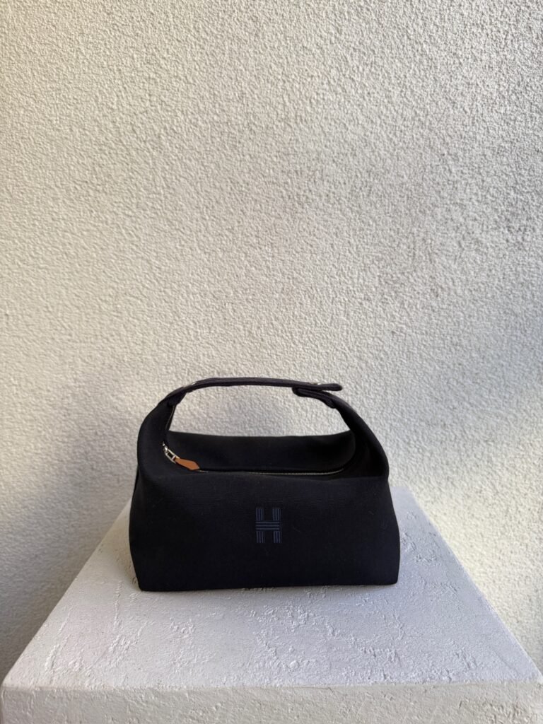 Hermes Canvas Large Bride A Brac Pouch