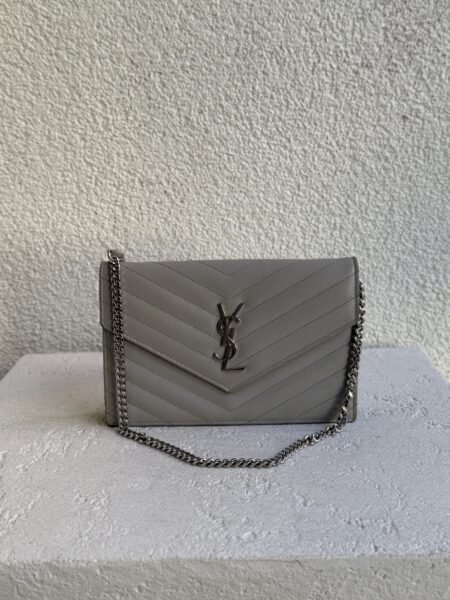 Saint Laurent Cassandre Chain Wallet Bag