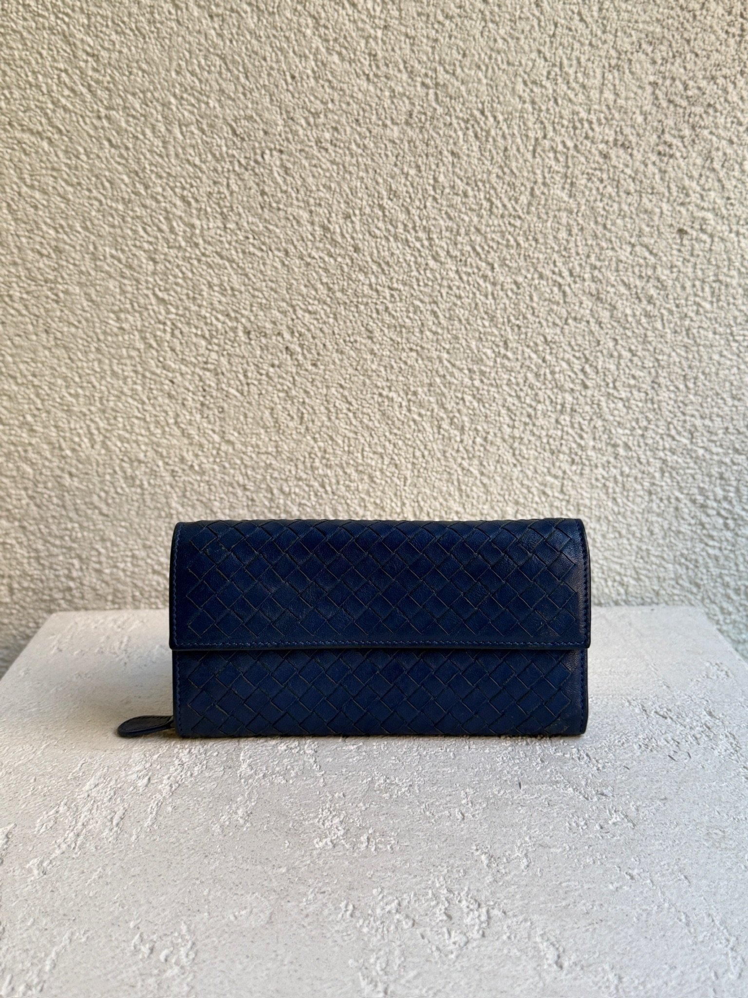 Bottega Veneta Vintage Intrecciato Flap Long Wallet - Image 10