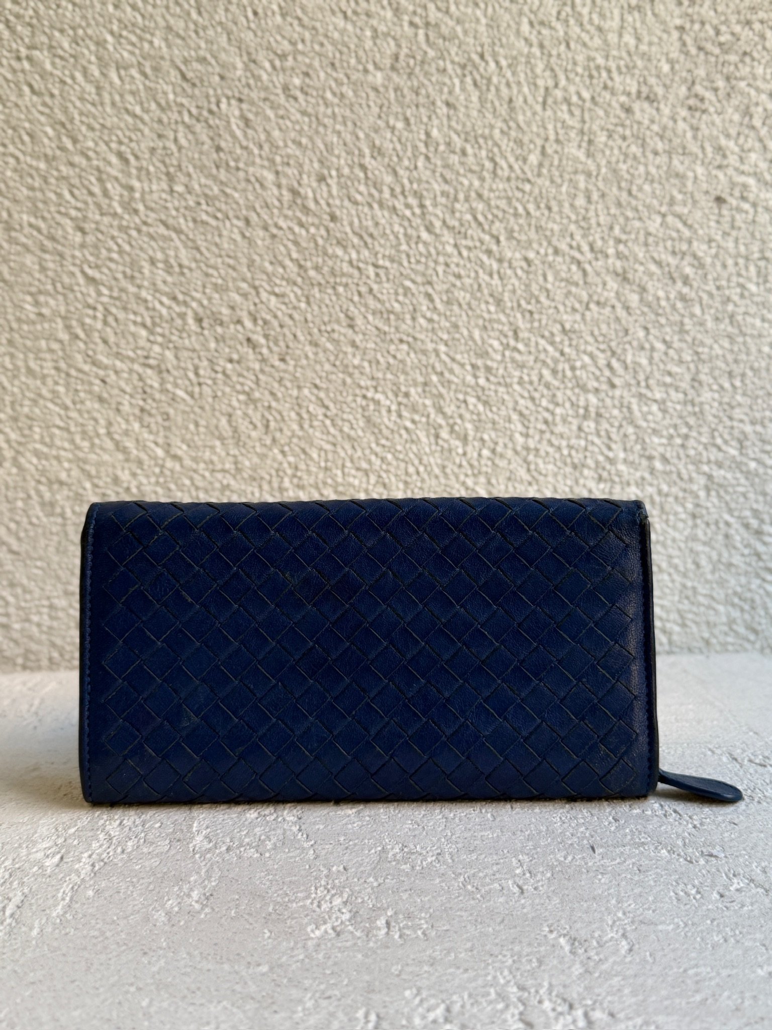 Bottega Veneta Vintage Intrecciato Flap Long Wallet - Image 8