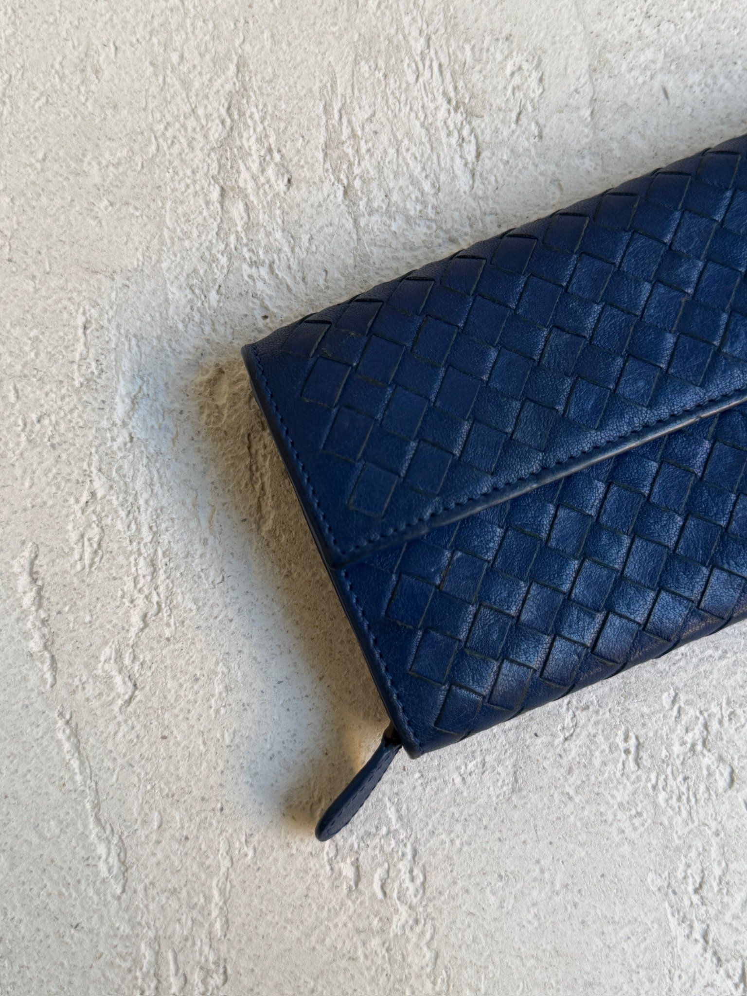 Bottega Veneta Vintage Intrecciato Flap Long Wallet - Image 6