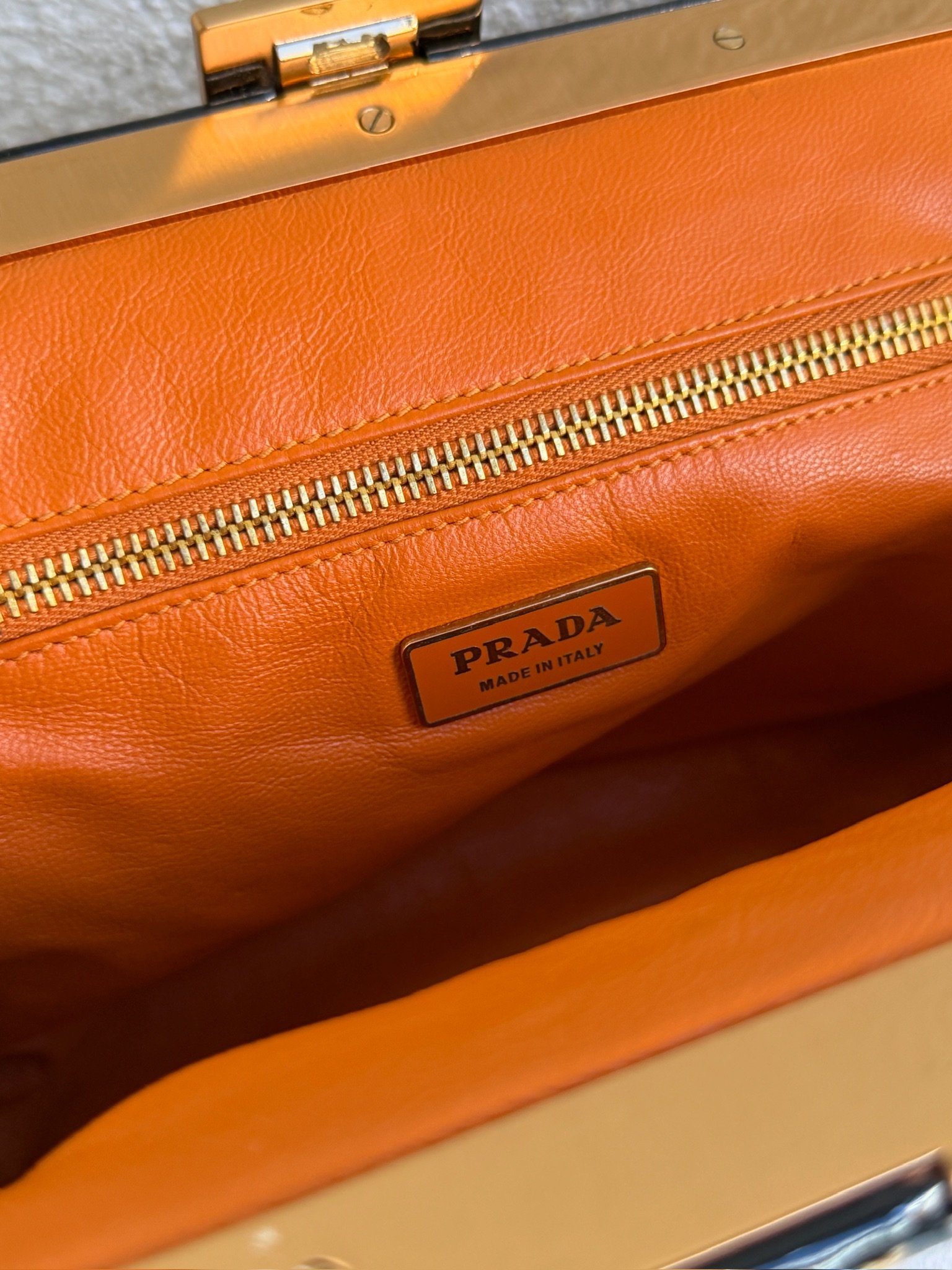 Prada Woven Paglia Cinghiale Chain Omuz Çantası - Görsel 10