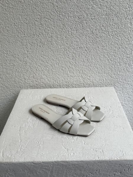 Saint Laurent tribute leather sandals