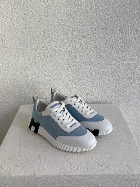 Hermes Blue Malaysia Bouncing Sneaker