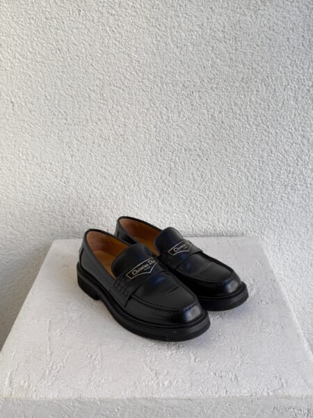 Christian Dior Boy Slip-on Black Loafer