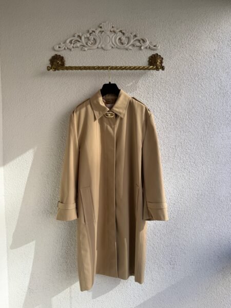 Valentino V Logo Midi Trenchcoat